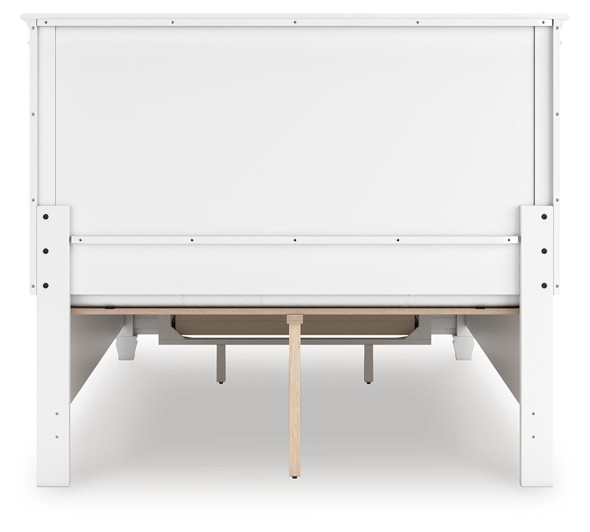 Fortman Full Panel Storage Bed, Dresser and Mirror