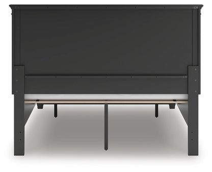 Lanolee Queen Panel Storage Bed, Dresser and Mirror
