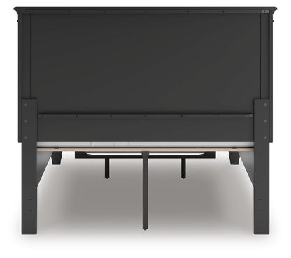 Lanolee Full Panel Storage Bed, Dresser and Mirror