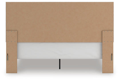 Keithland King Panel Bed with Mirrored Dresser and Nightstand