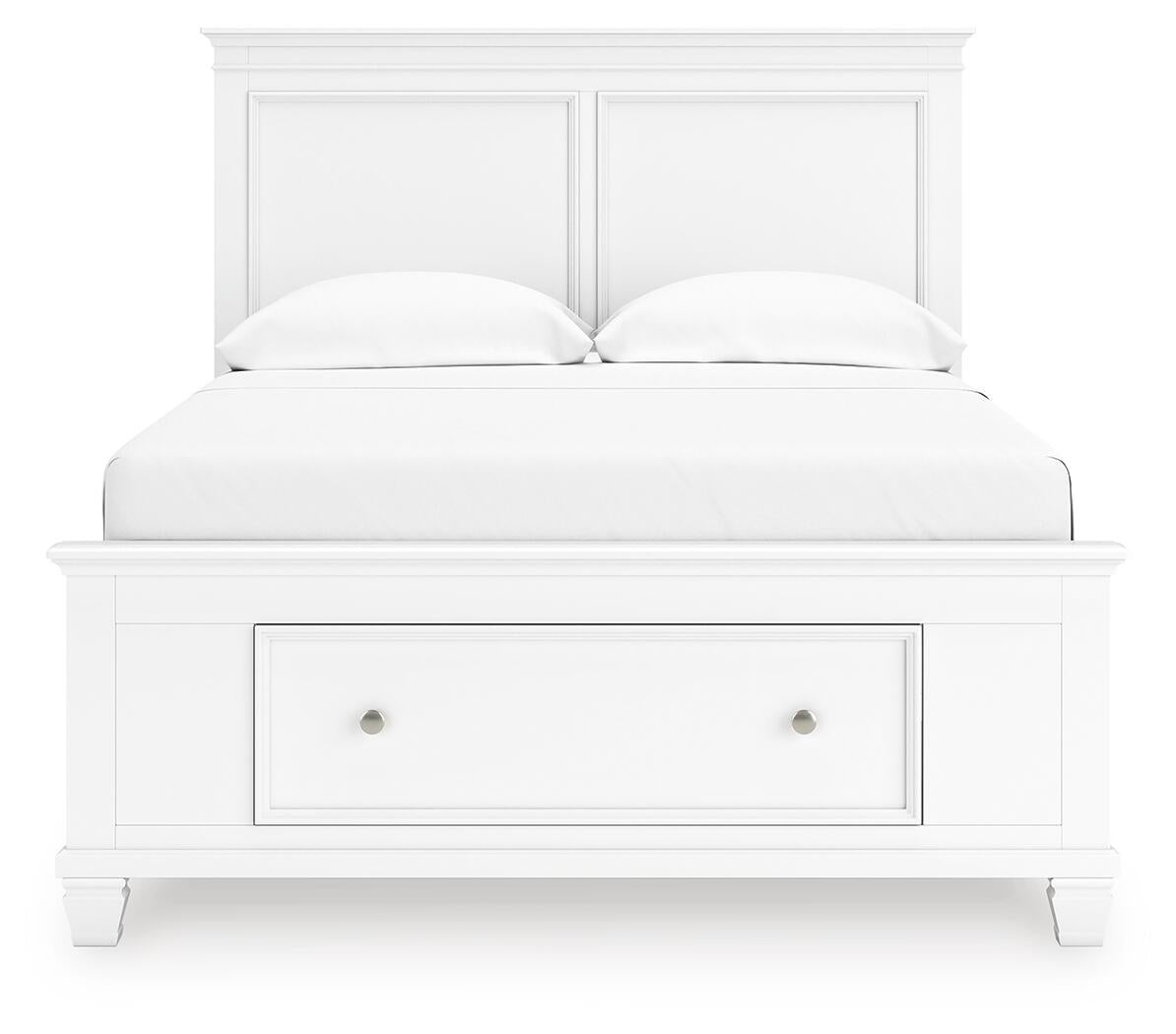 Fortman Full Panel Storage Bed, Dresser, Mirror and Nightstand