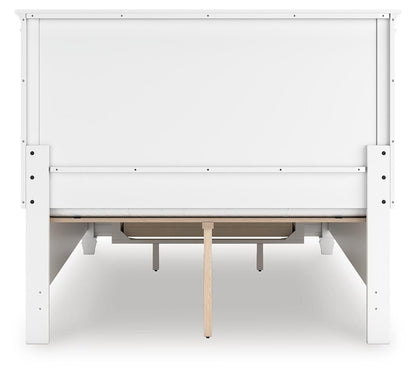 Fortman Full Panel Storage Bed, Dresser, Mirror and Nightstand