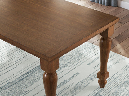 Chadworth Counter Height Dining Table and 6 Barstools