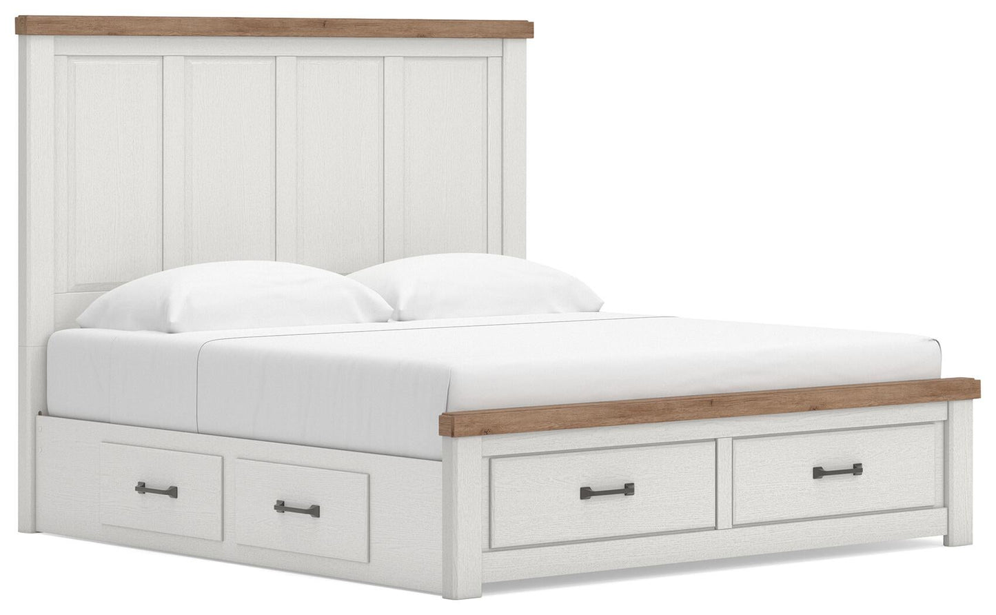 Savonport King Panel Storage Bed, Dresser, Mirror, Chest and Nightstand