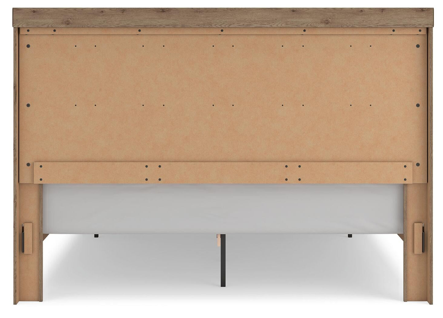 Garistyn King Panel Storage Bed. Dresser, Mirror and Nightstand