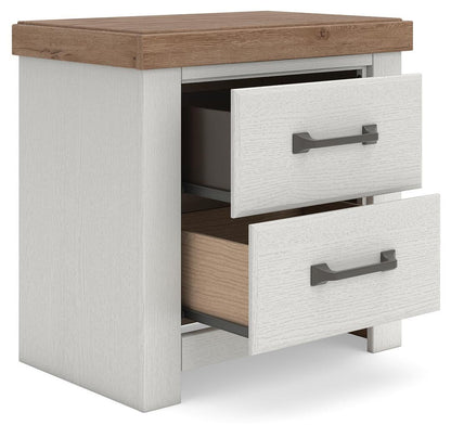 Savonport Queen Panel Bed with Storage, Dresser, Mirror, Chest and Nightstand