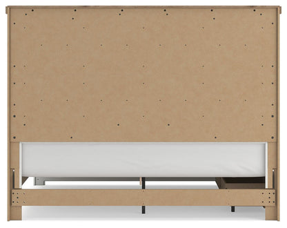 Savonport King Panel Bed with Storage, Dresser, Mirror, Chest and Nightstand