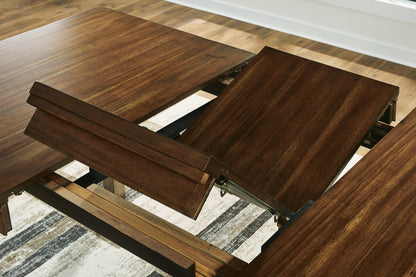 Ralene Counter Height Dining Table and 4 Barstools
