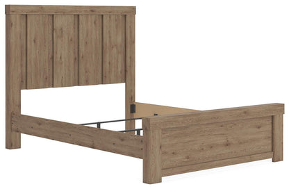Garistyn Queen Panel Bed, Dresser, Mirror, Chest and Nightstand