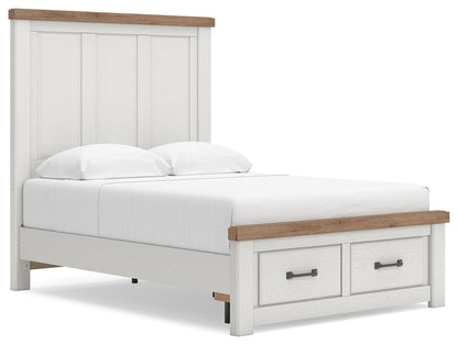 Savonport Full Panel Storage Bed, Dresser, Mirror, Chest and Nightstand