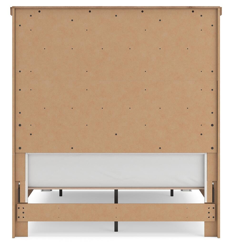 Savonport Full Panel Storage Bed. Dresser, Mirror and Nightstand