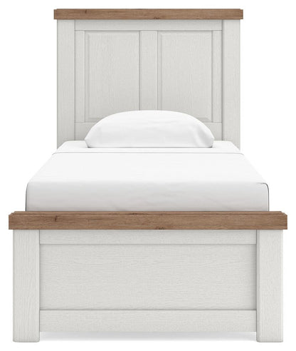 Savonport Twin Panel Bed, Dresser, Mirror, Chest and Nightstand