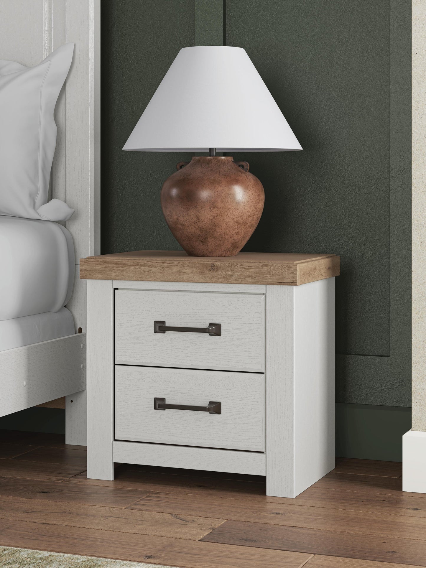 Savonport Twin Panel Bed, Dresser, Mirror, Chest and Nightstand