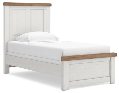 Savonport Twin Panel Bed. Dresser, Mirror and Nightstand