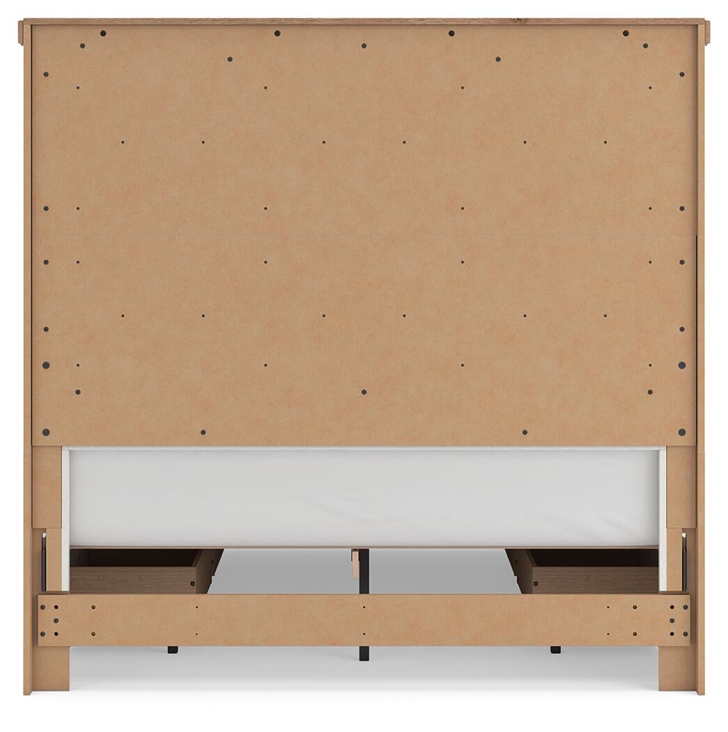Savonport King Panel Storage Bed, Dresser, Mirror, Chest and Nightstand