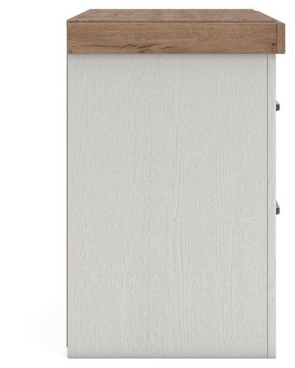 Savonport King Panel Storage Bed, Dresser, Mirror, Chest and Nightstand
