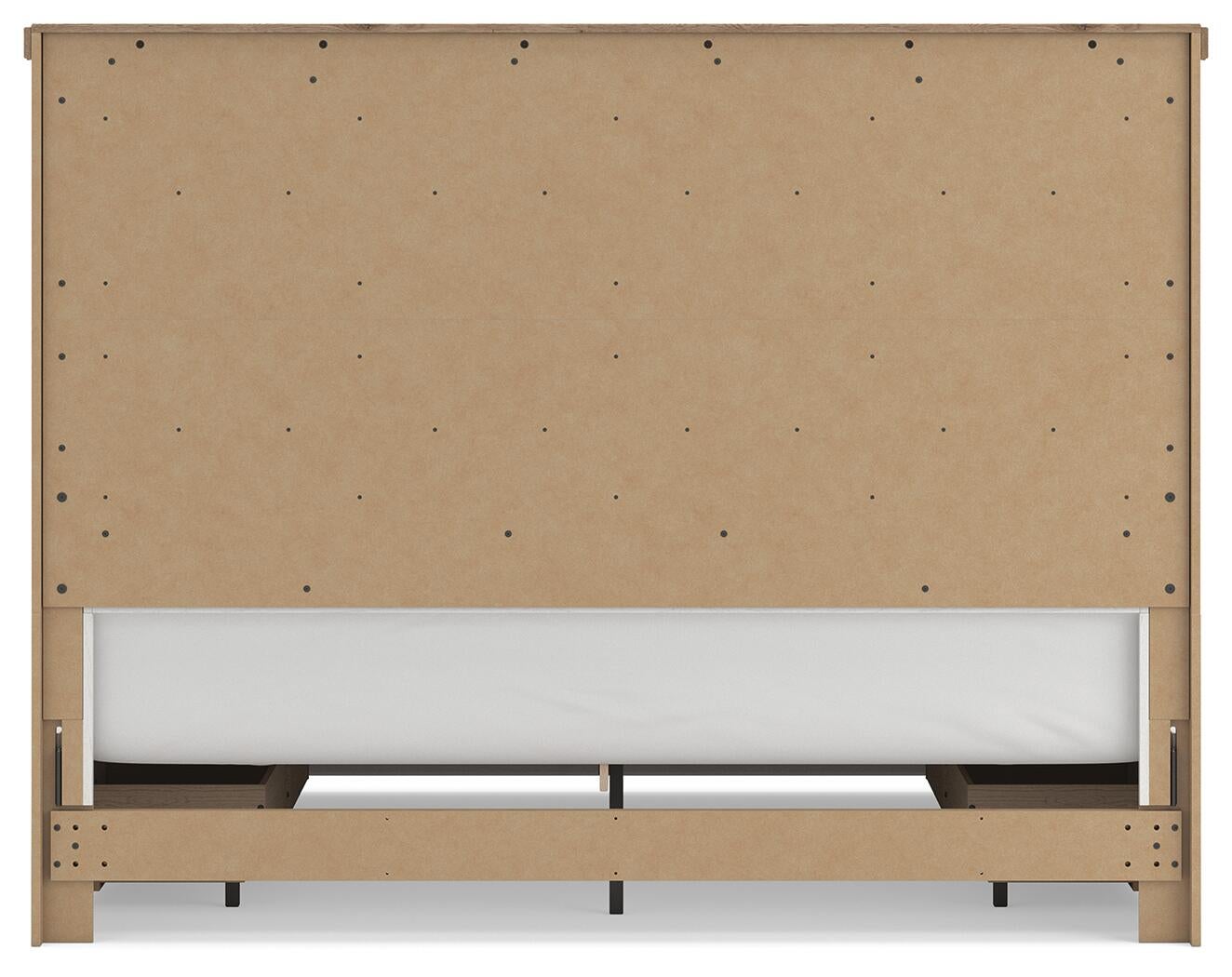 Savonport King Panel Bed with Storage, Dresser, Mirror, Chest and Nightstand