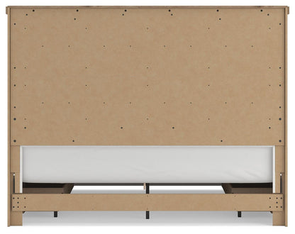 Savonport King Panel Bed with Storage, Dresser, Mirror, Chest and Nightstand