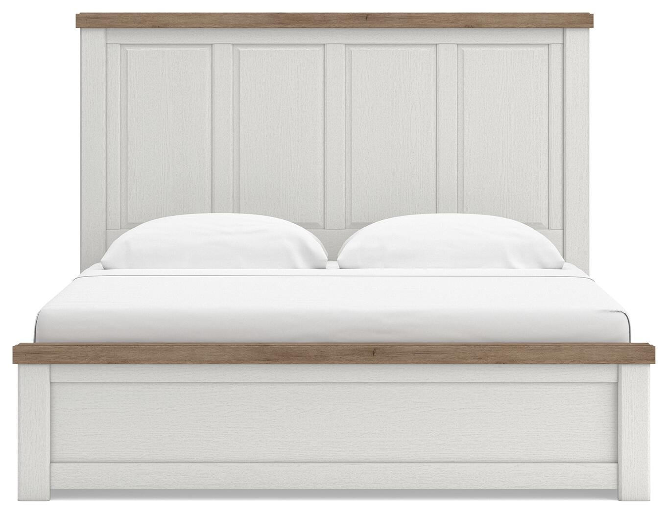 Savonport King Panel Bed with Storage, Dresser, Mirror, Chest and Nightstand