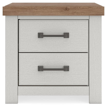 Savonport King Panel Bed with Storage, Dresser, Mirror, Chest and Nightstand