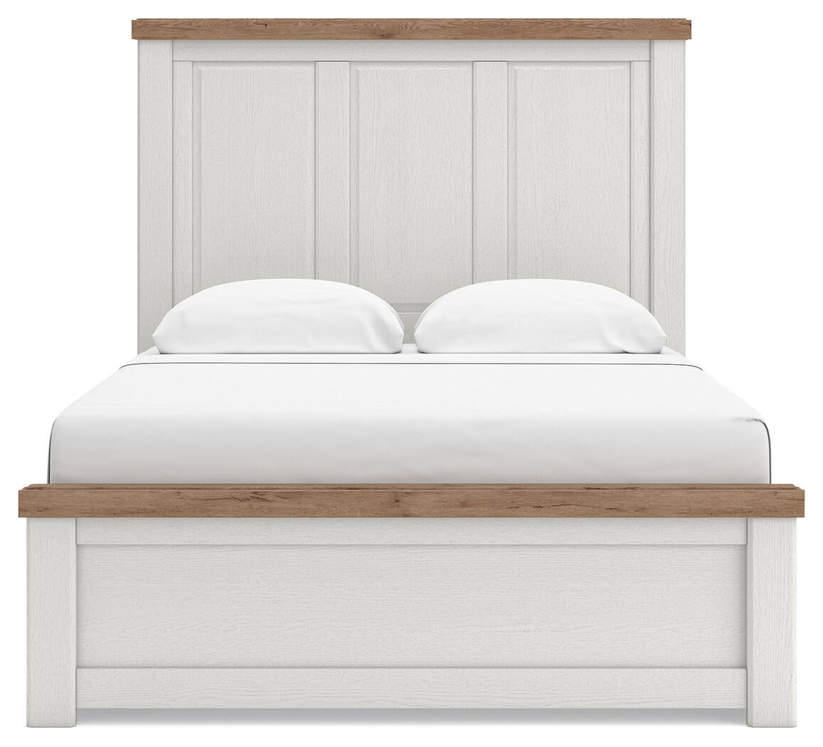 Savonport Queen Panel Bed with Storage. Dresser, Mirror and Nightstand