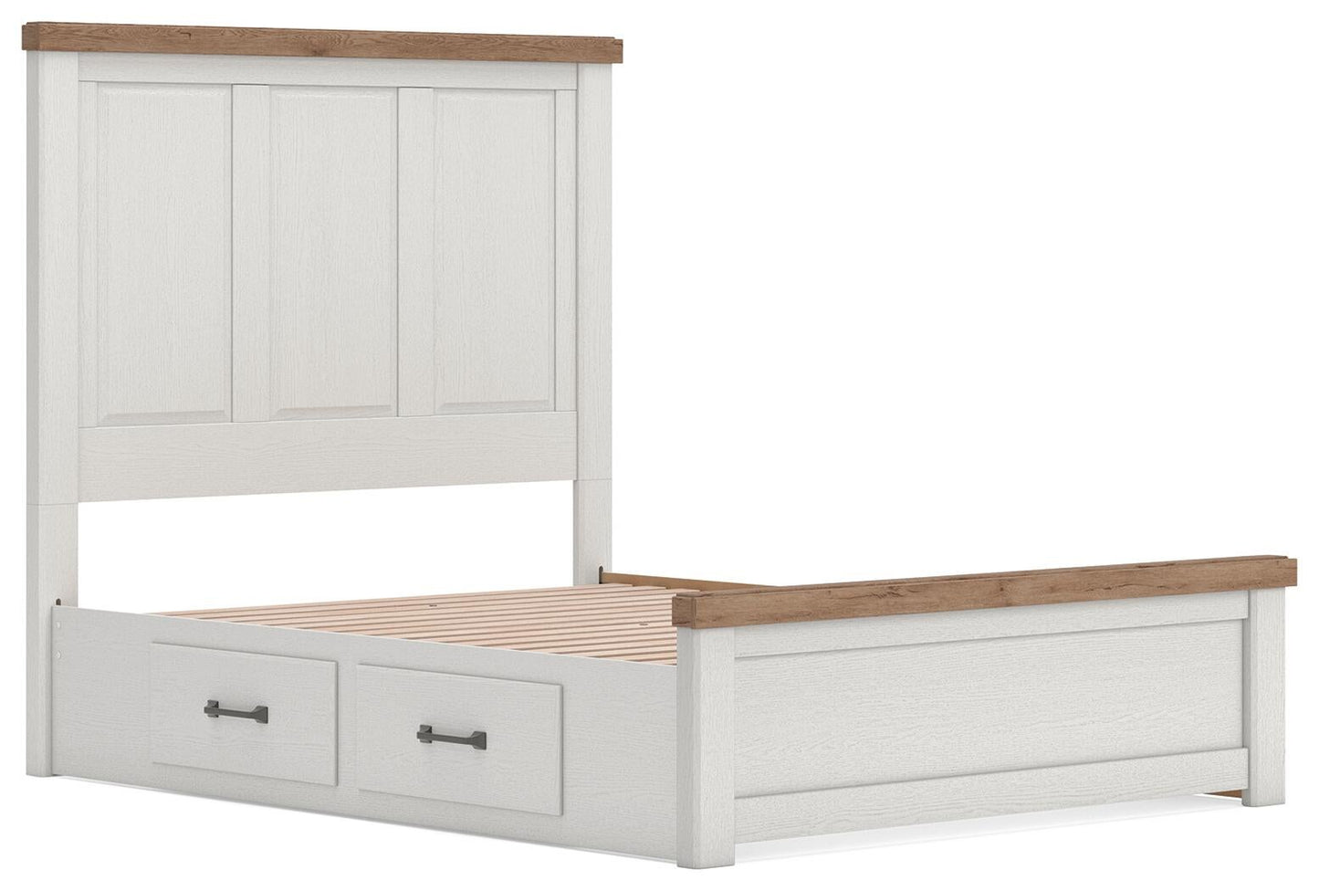 Savonport Queen Panel Bed with Storage. Dresser, Mirror and Nightstand