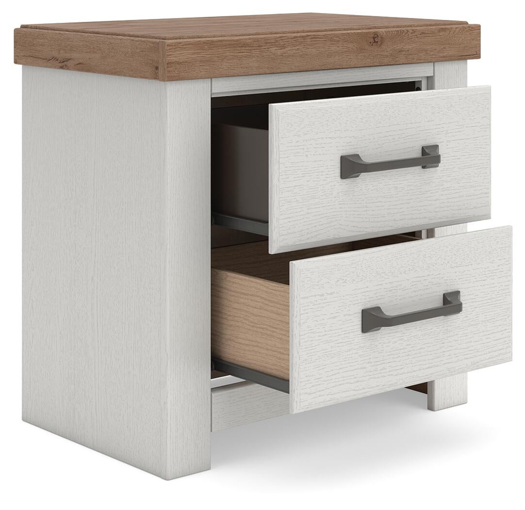 Savonport Queen Panel Bed with Storage. Dresser, Mirror and Nightstand