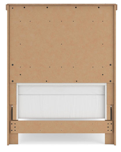 Savonport Twin Panel Bed, Dresser and Mirror