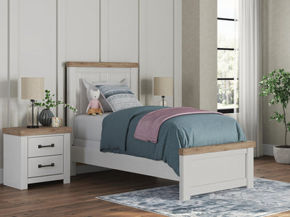 Savonport Twin Panel Bed, Dresser and Mirror