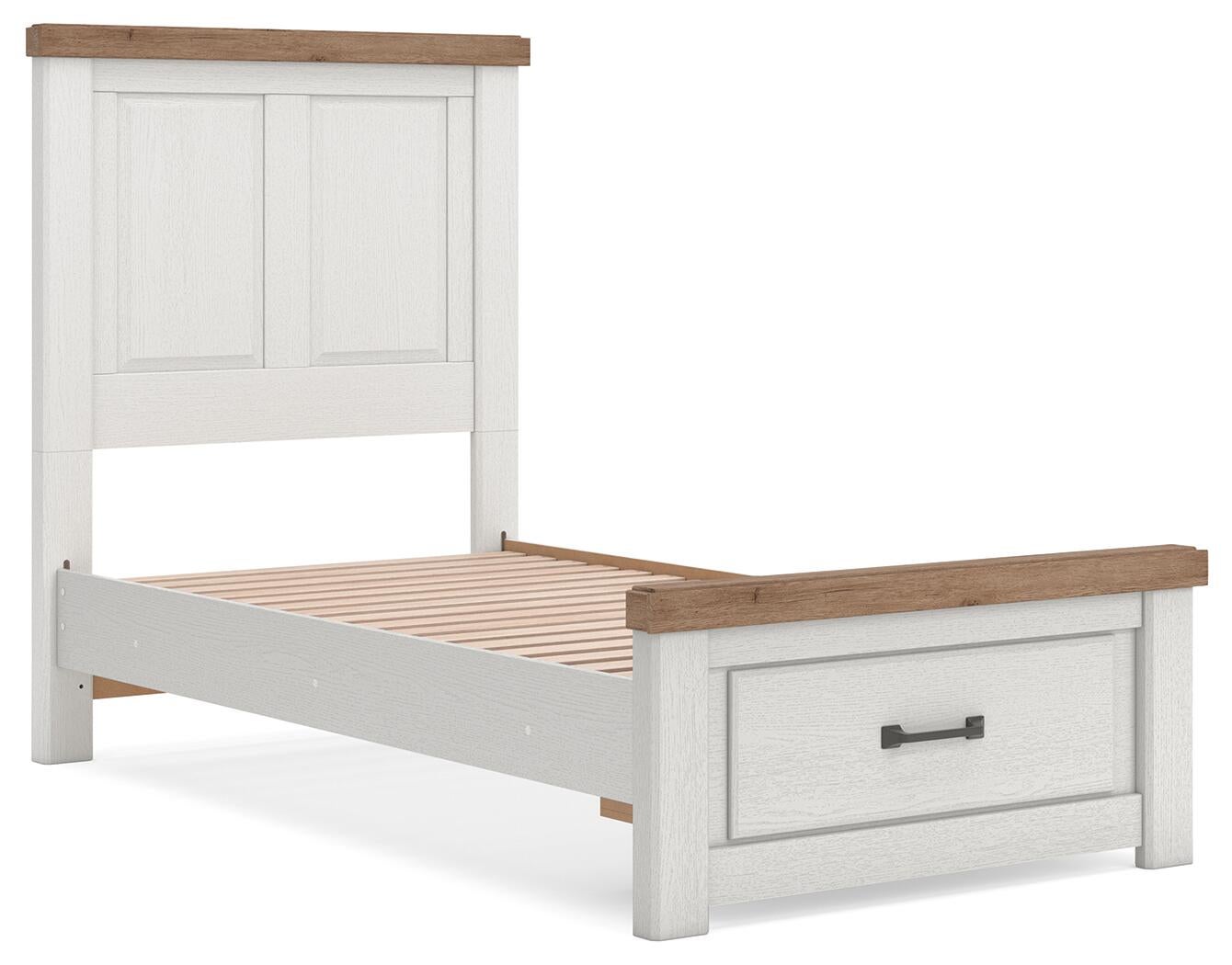 Savonport Twin Panel Storage Bed, Dresser and Mirror
