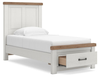 Savonport Twin Panel Storage Bed, Dresser, Mirror, Chest and Nightstand