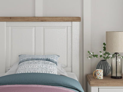 Savonport Twin Panel Storage Bed. Dresser, Mirror and Nightstand