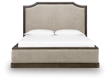 Wickenger King Upholstered Panel Bed