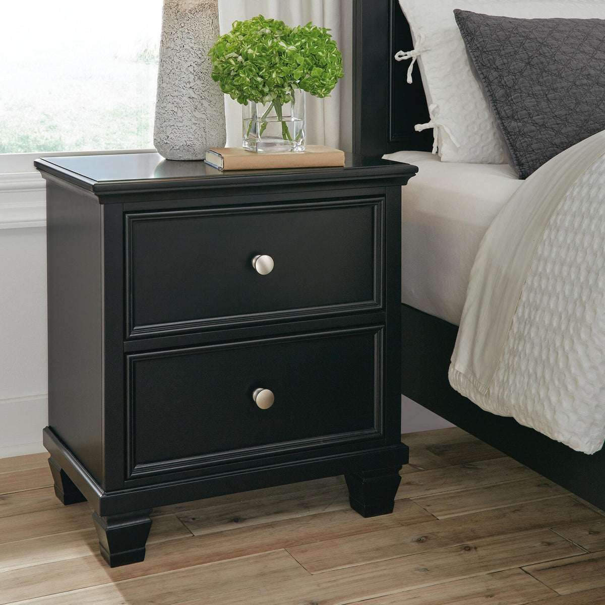 Lanolee Two Drawer Night Stand