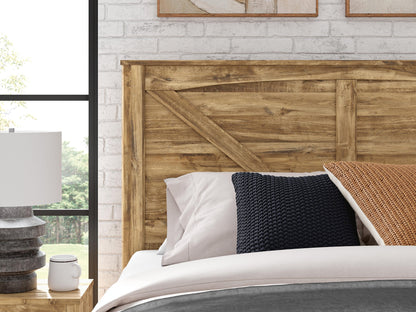 Maystonna King Crossbuck Panel Bed