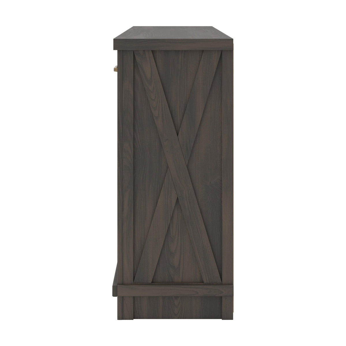 Brazen Valley 71" TV Stand with Electric Fireplace
