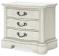 Arlendyne Queen Upholstered Bed with Mirrored Dresser, Chest and Nightstand