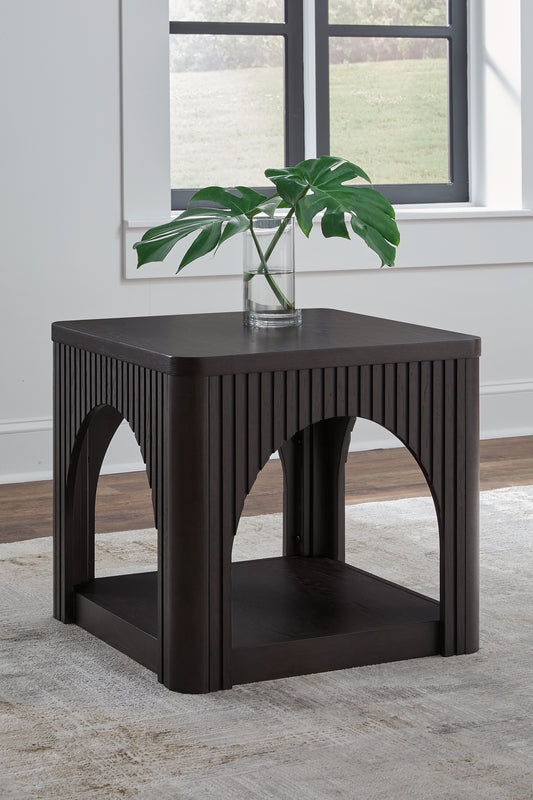 Yellink Square End Table