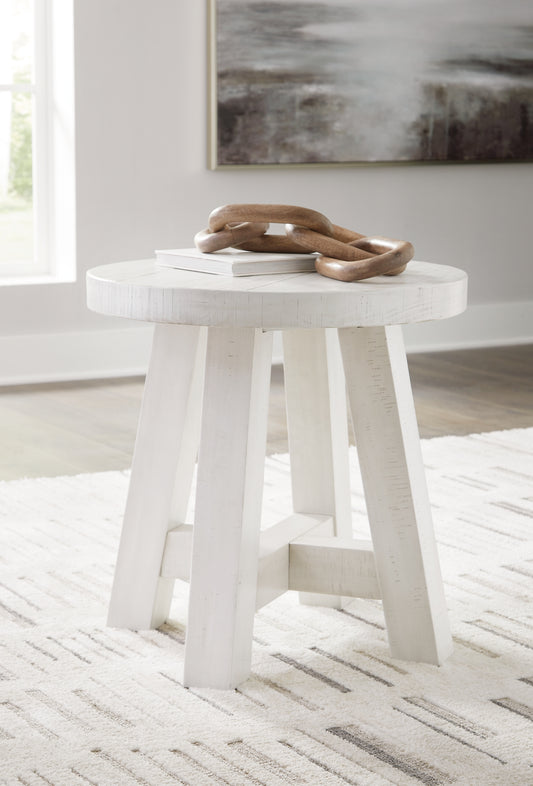 Jallison Round End Table